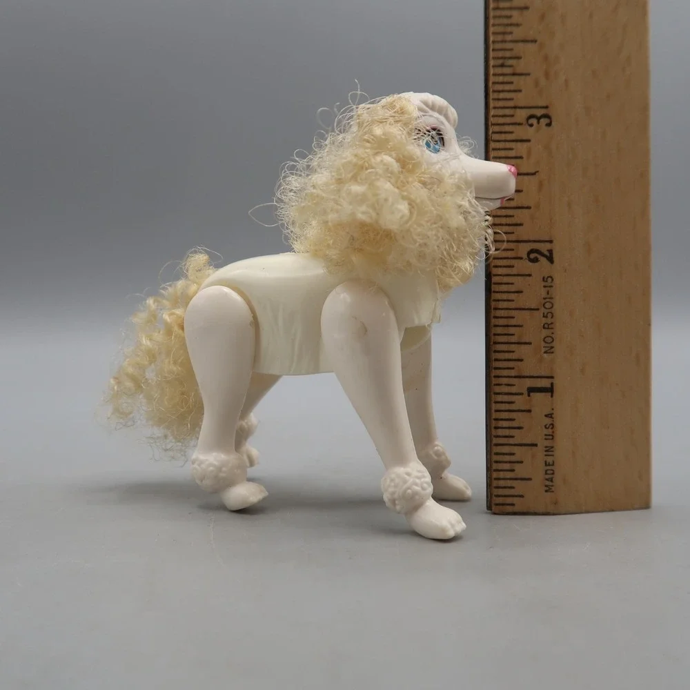Barbie Posh Pets Poodle Teresa 2003 Mattel Dog Puppy Style Hinged Posable Figure